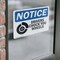Signmission Drivers Chock Your Wheels OSHA Notice Sign, Vinyl Decal, 14in W x 10in L, 2PK OS-2PACK-NS-D-1014-L-15511 - alternate 2